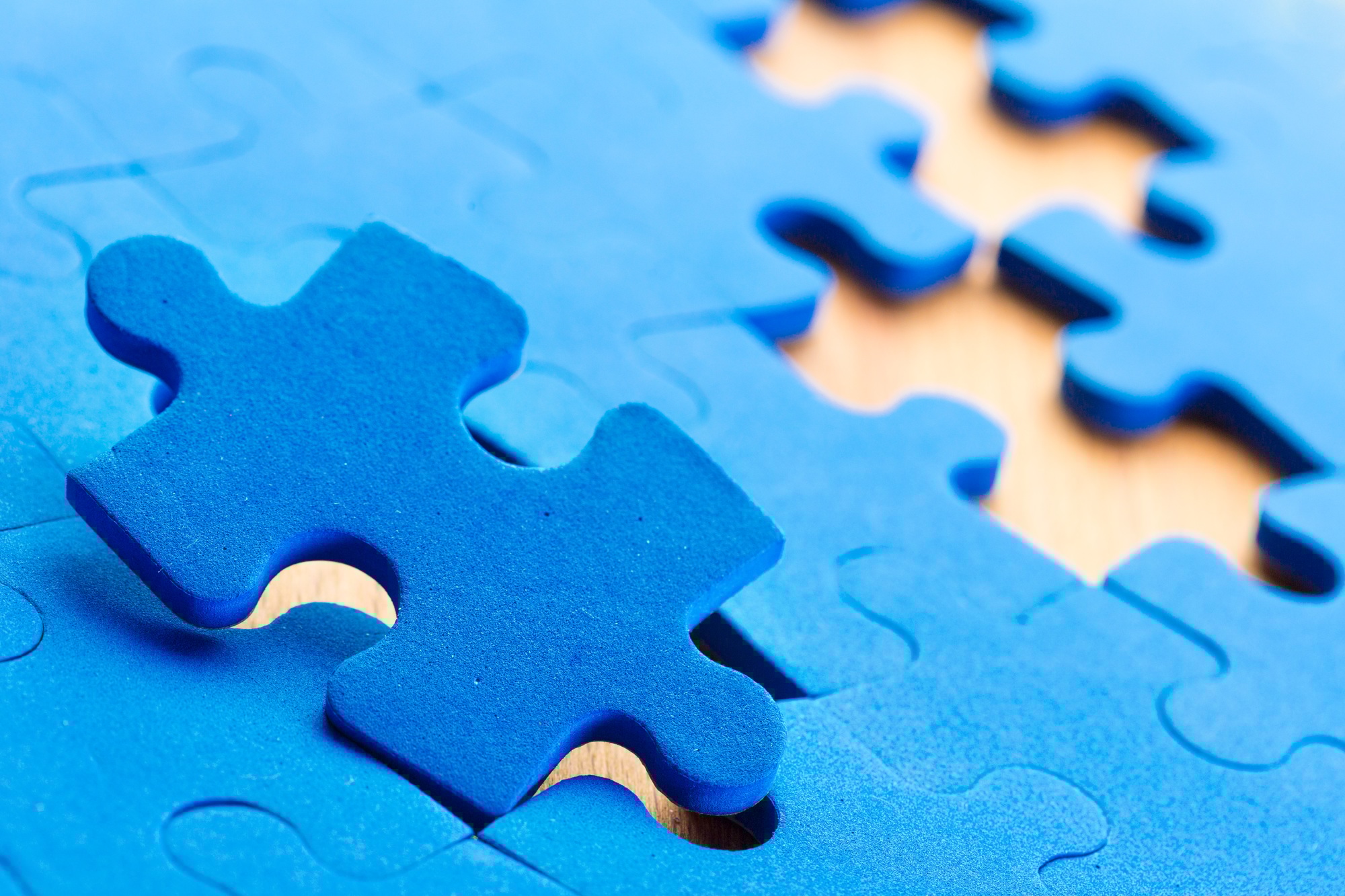 Missing puzzle piece